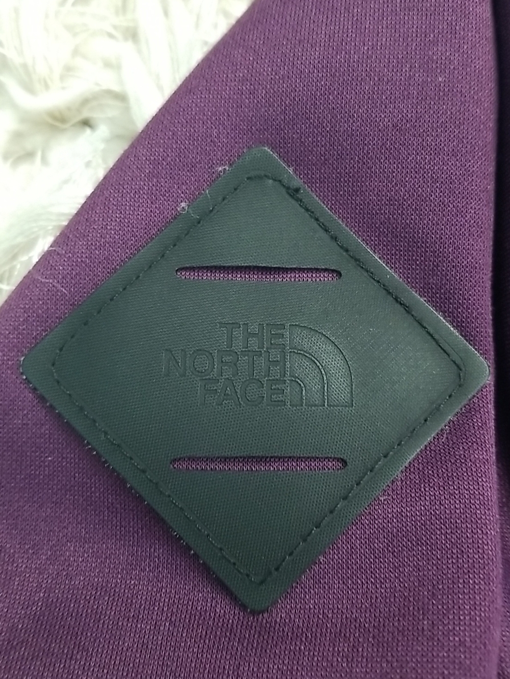 The North Face Purple Quilted Fleece Jacket - Picture 7 of 10